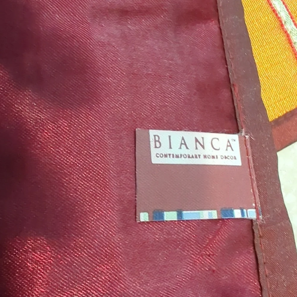 Bianca cloth placemats and napkins